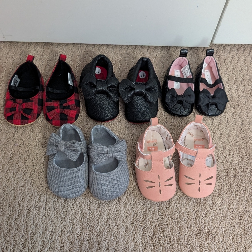 Baby Girl Dress Shoe Bundle